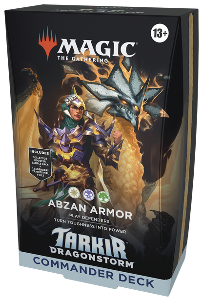 Magic the Gathering: Tarkir Dragonstorm Commander Deck - Abzan Armor