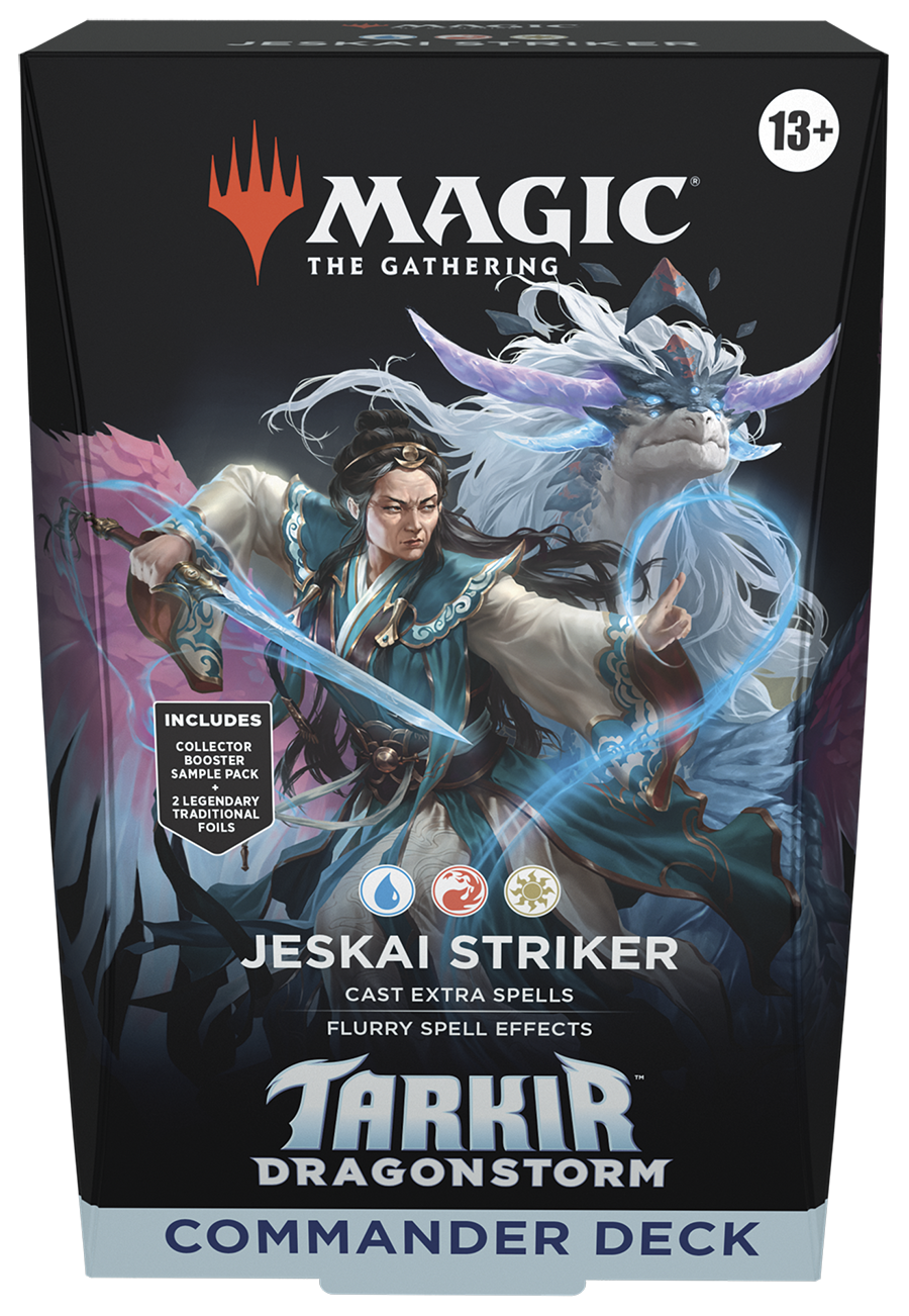 Magic the Gathering: Tarkir Dragonstorm Commander Deck - Jeskai Striker