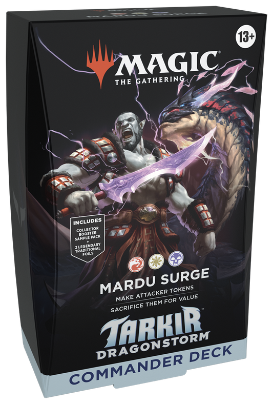 Magic the Gathering: Tarkir Dragonstorm Commander Deck - Mardu Surge