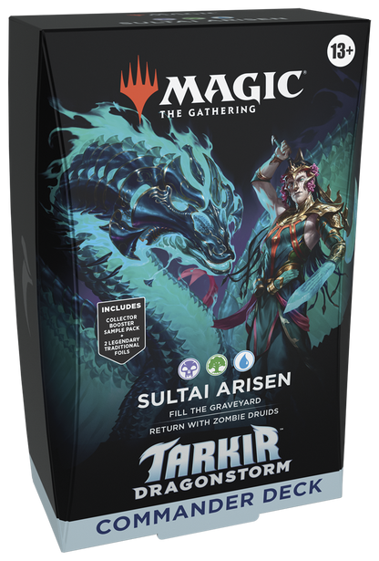 Magic the Gathering: Tarkir Dragonstorm Commander Deck - Sultai Arisen
