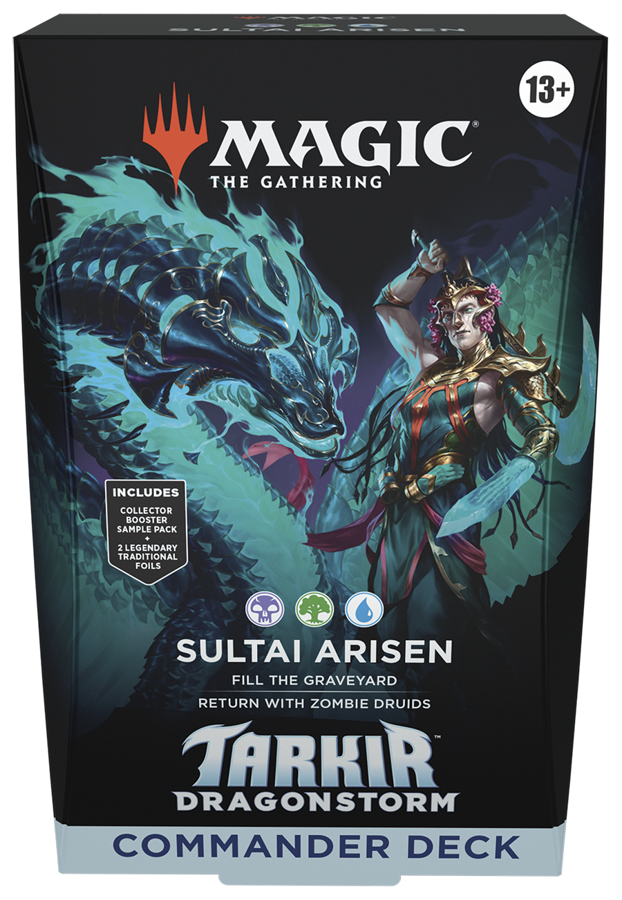 Magic the Gathering: Tarkir Dragonstorm Commander Deck - Sultai Arisen