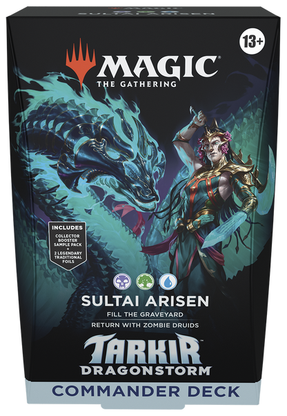 Magic the Gathering: Tarkir Dragonstorm Commander Deck - Sultai Arisen