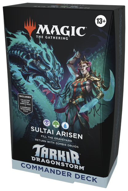 Magic the Gathering: Tarkir Dragonstorm Commander Deck - Sultai Arisen
