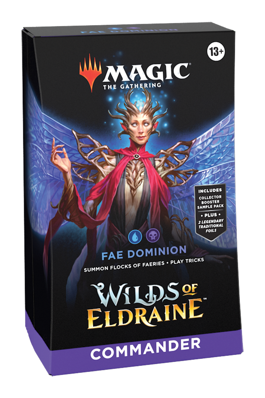 Magic the Gathering: Wilds of Eldraine Commander Deck - Fae Dominion product image.