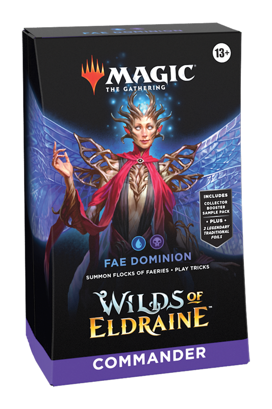 Magic the Gathering: Wilds of Eldraine Commander Deck - Fae Dominion product image.