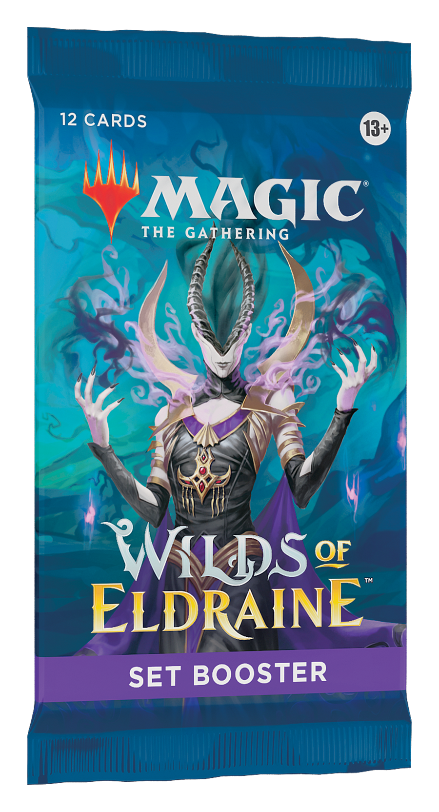 Magic the Gathering: Wilds of Eldraine Set Booster Pack product image.