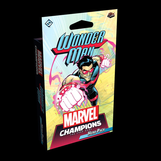 Marvel Champions Wonder Man hero pack on a white background