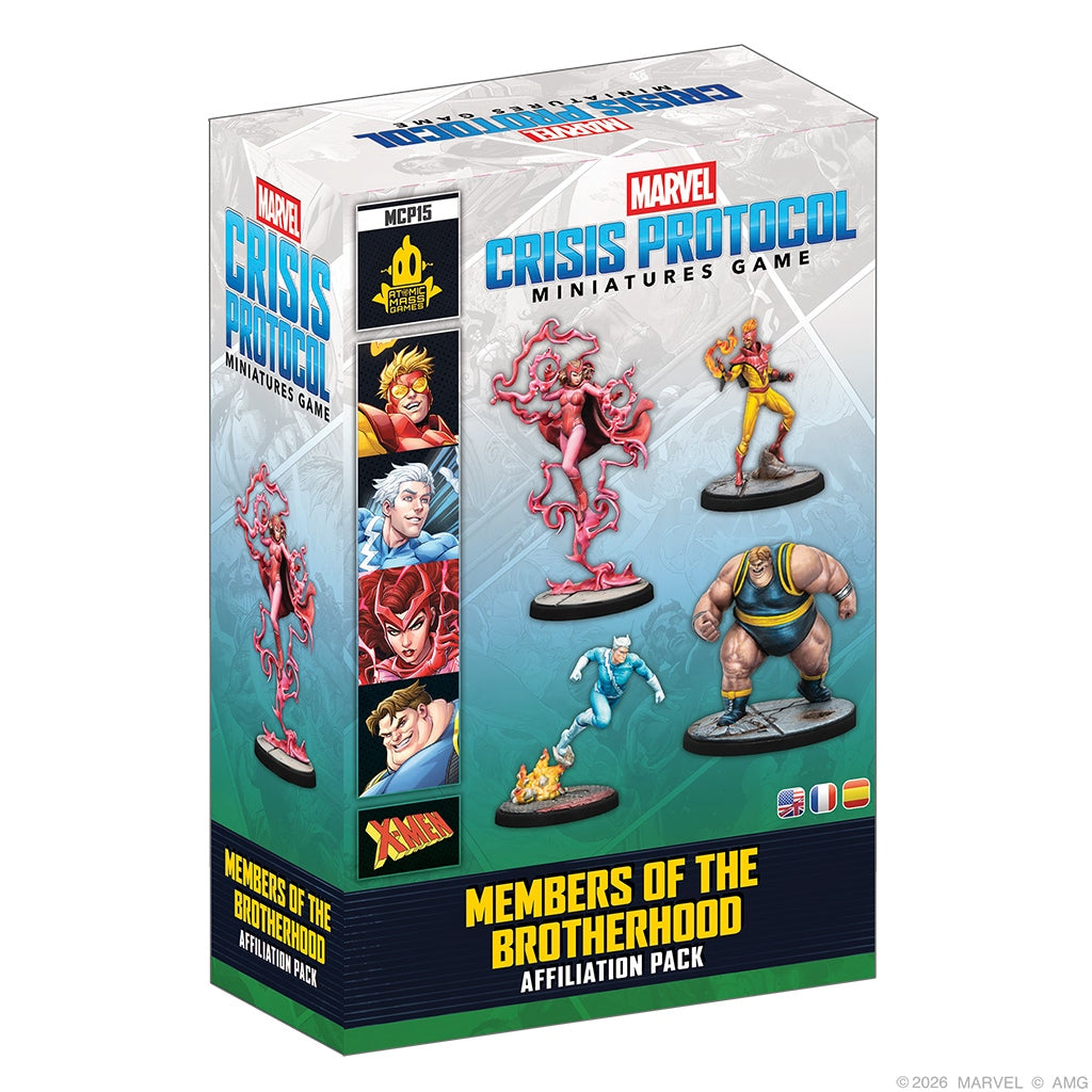 Marvel Crisis Protocol: Members of the Brotherhood Affiliation Pack