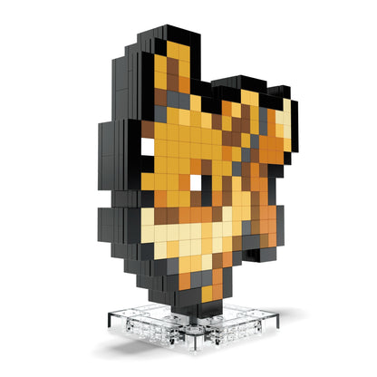 Mega Construx Eevee model on a white background