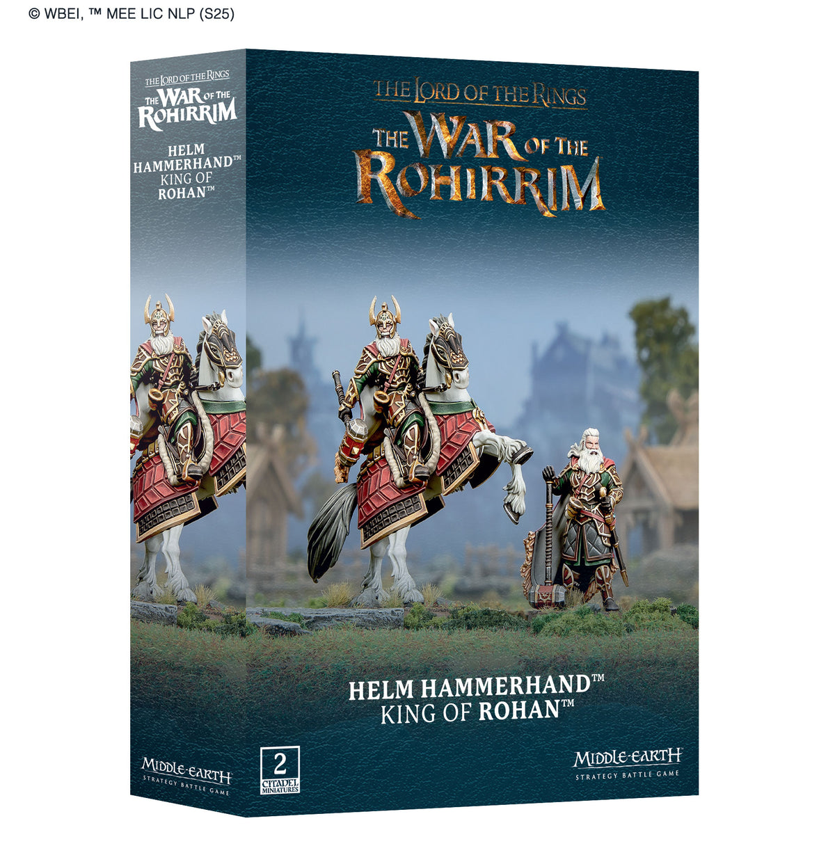 War In Rohan Box Helm Hammerhand King of Rohan | Middle-earth Strategy Battle Game ...