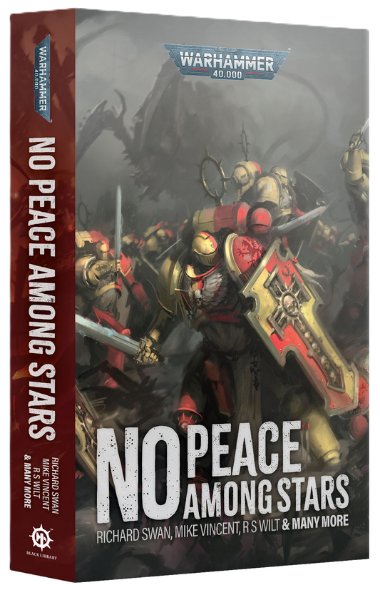 Book cover of 'No Peace Among Stars' from Warhammer 40,000 series