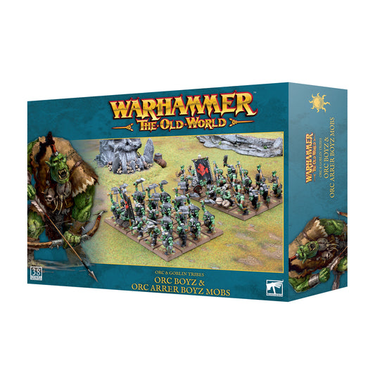 Orc & Goblin Tribes: Arrer Boyz Mobs | Warhammer the Old World