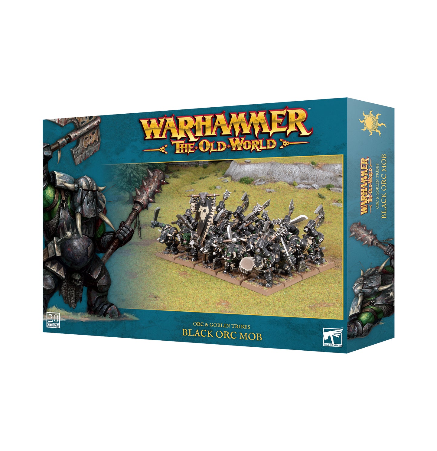Orc & Goblin Tribes: Black Orc Mob | Warhammer the Old World