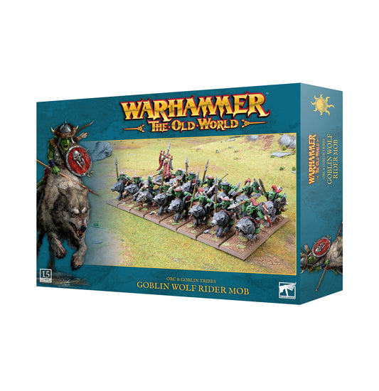 Orc & Goblin Tribes: Goblin Wolf Rider Mob | Warhammer the Old World