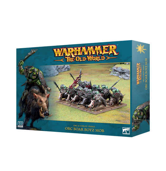 Orc & Goblin Tribes: Orc Boar Boyz Mob | Warhammer the Old World