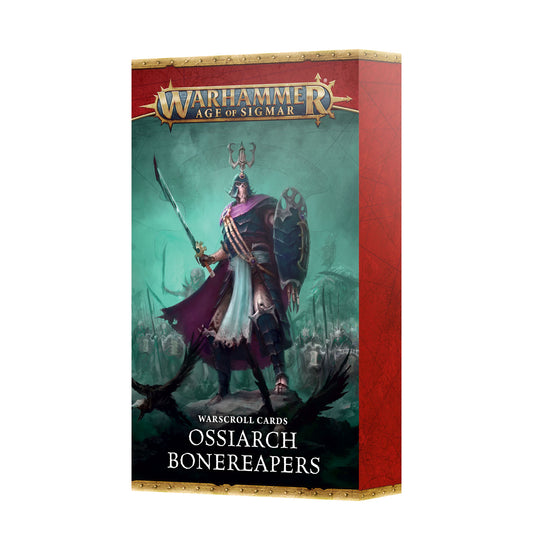 Warhammer Age of Sigmar game box with warrior illustration on a white background