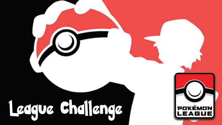 Pokemon League Challenge banner.