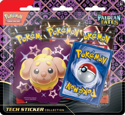 Pokémon: Paldean Fates Tech Sticker Collection (Fidough)