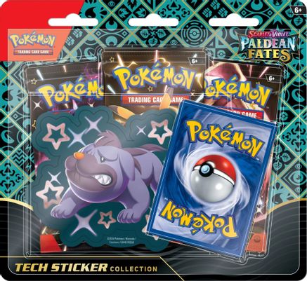 Pokémon: Paldean Fates Tech Sticker Collection (Maschiff)