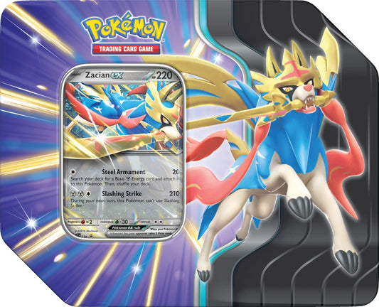 Pokémon: Slashing Legends Tin - Zacian
