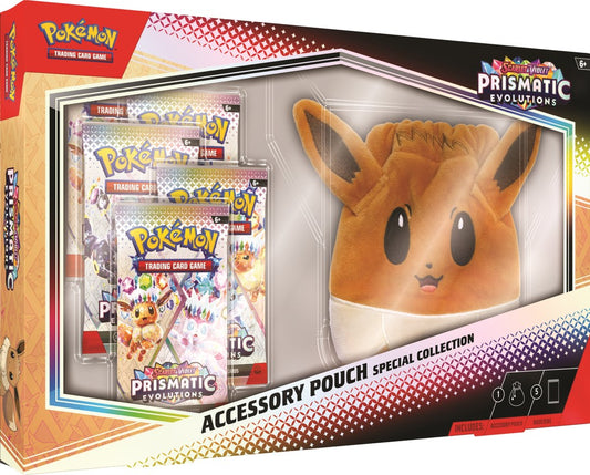 Pokémon TCG: Scarlet & Violet - Prismatic Evolutions Accessory Pouch Special Collection