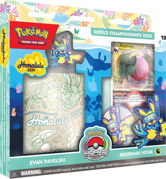 Pokémon: World Championships 2024 Deck - Evan Pavelski (Regidrago Vstar)