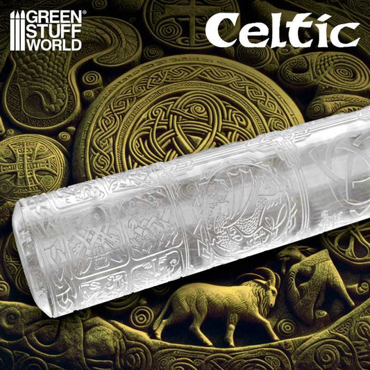 Green Stuff World: Rolling Pin - Celtic