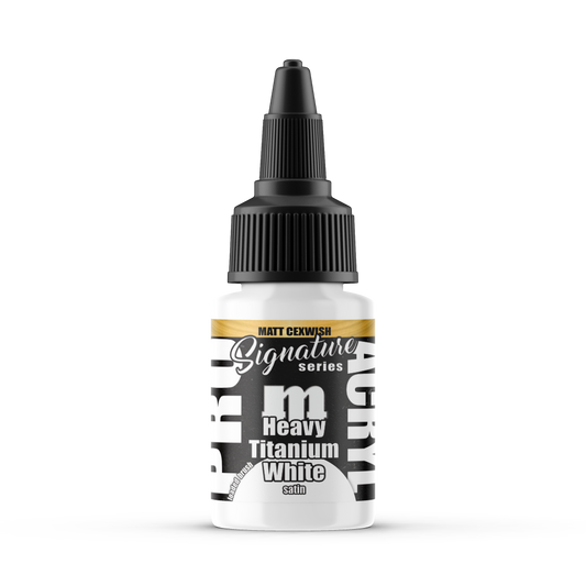 S21 - Matt Cexwish Heavy Titanium White