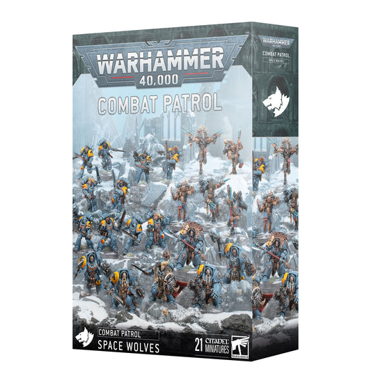 Warhammer 40,000 Combat Patrol Space Wolves box set packaging
