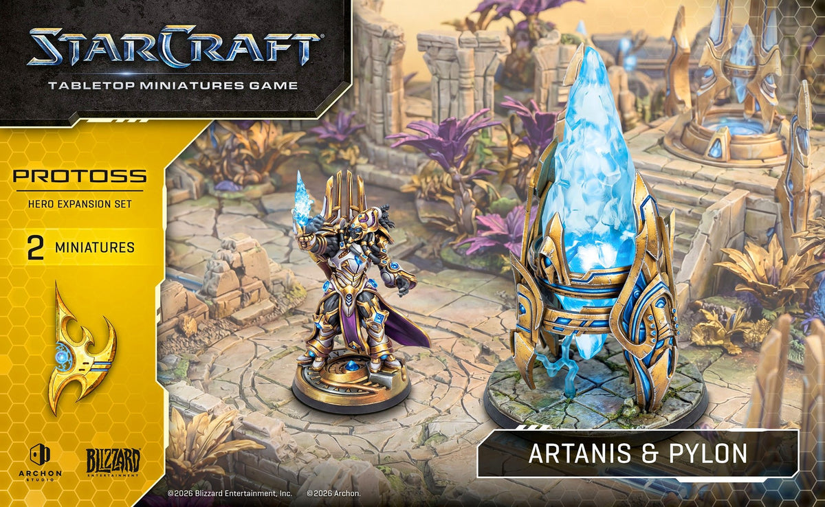StarCraft Tabletop Miniatures Game: Artanis & Pylon Expansion Set