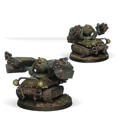 Infinity: Traktor Muls. Regiment of Artillery and Support