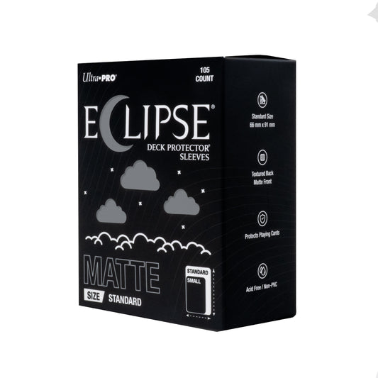 Ultra PRO Eclipse 105 Count Standard Size Sleeves - Smoke Grey
