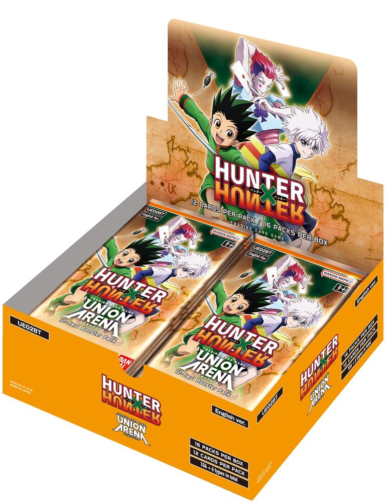 Union Arena TCG: Hunter x Hunter Booster Box Gamescape Union Arena TCG: Hunter x Hunter Booster Box Gamescape