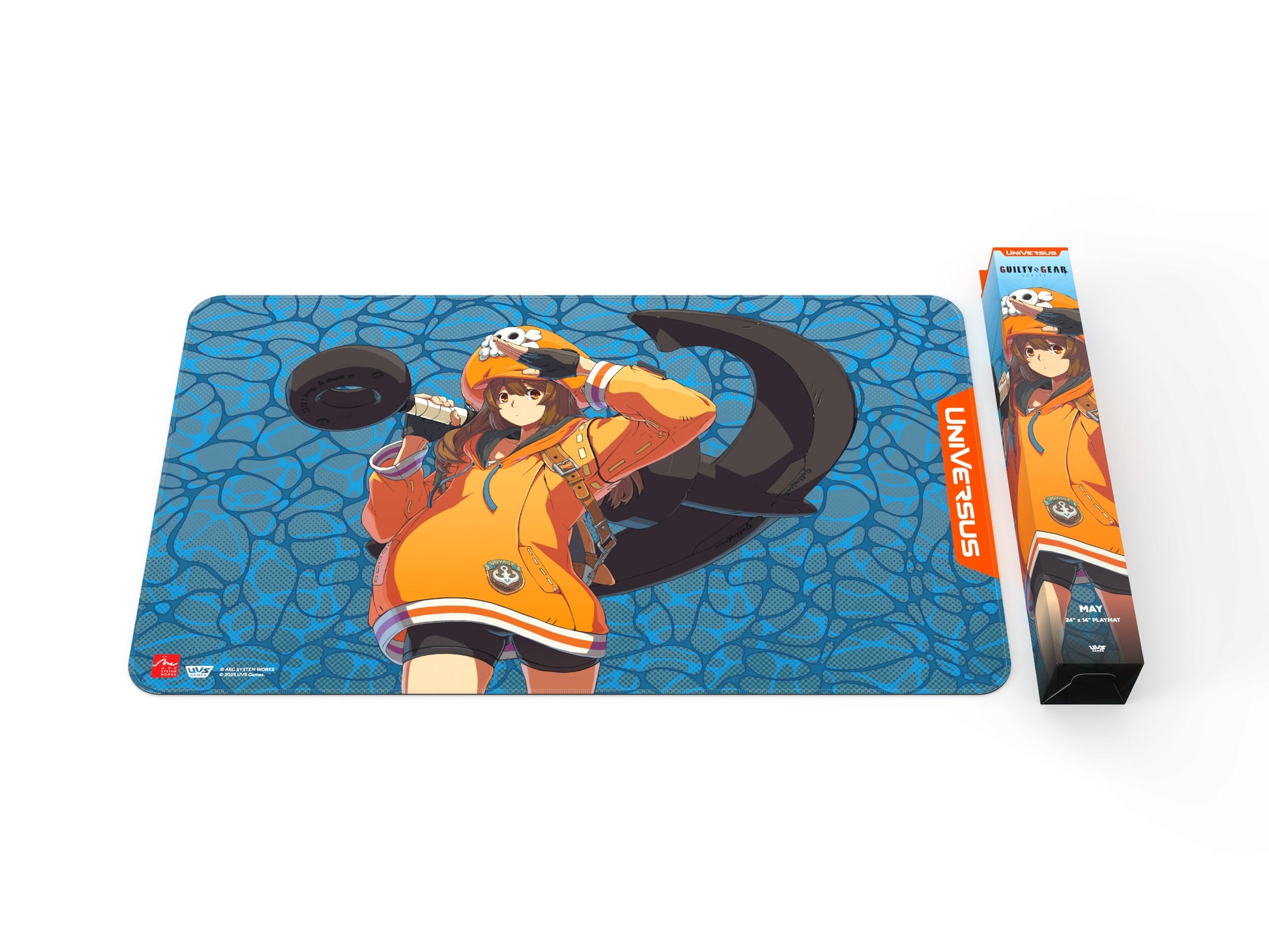 Guilty Gear character May mouse pad with packaging on a white background
