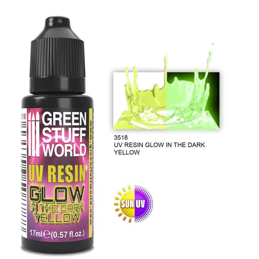 Green Stuff World: UV Resin - Glow in the Dark Yellow (17ml)