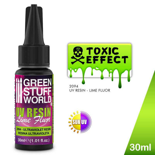 Green Stuff World: UV Resin - Toxic Effect/Lime (30ml)