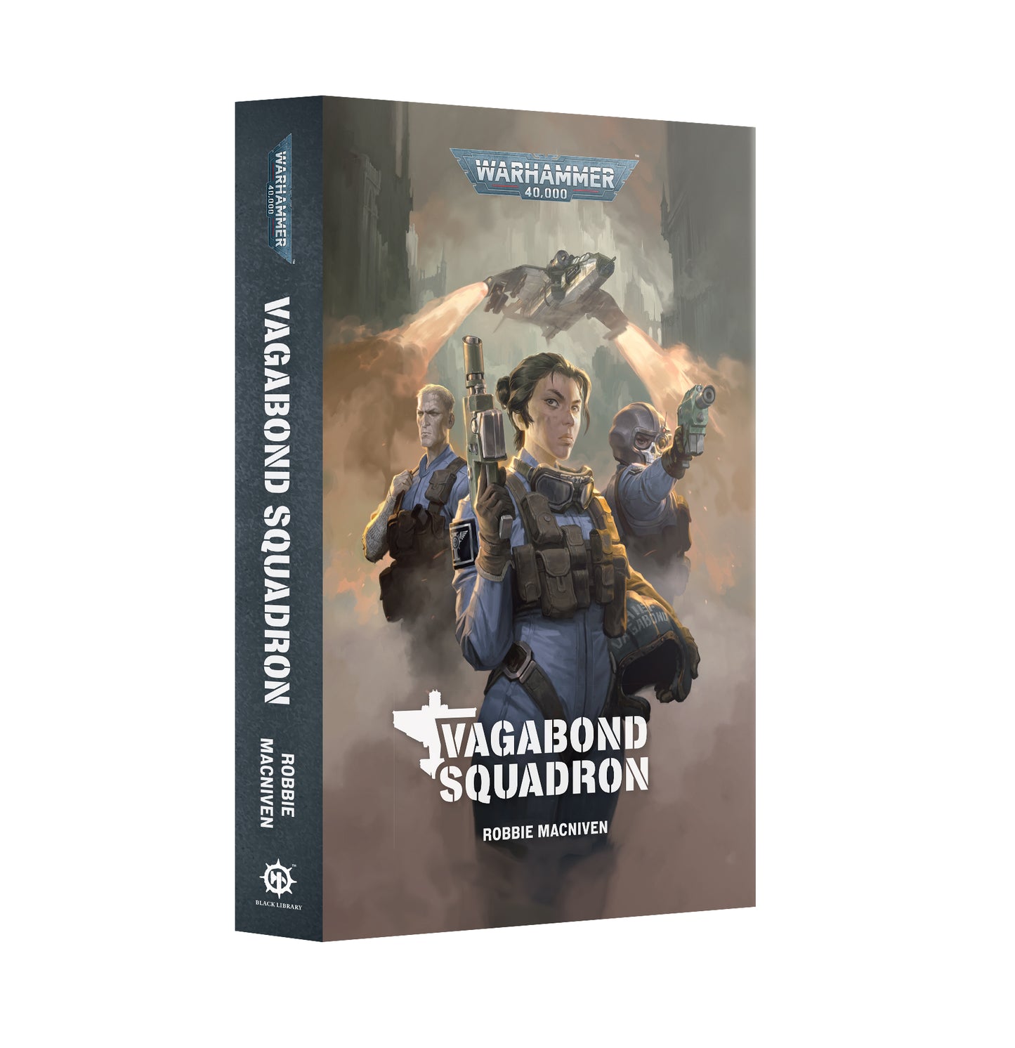 Cover art for the novel Vagabond Squadron