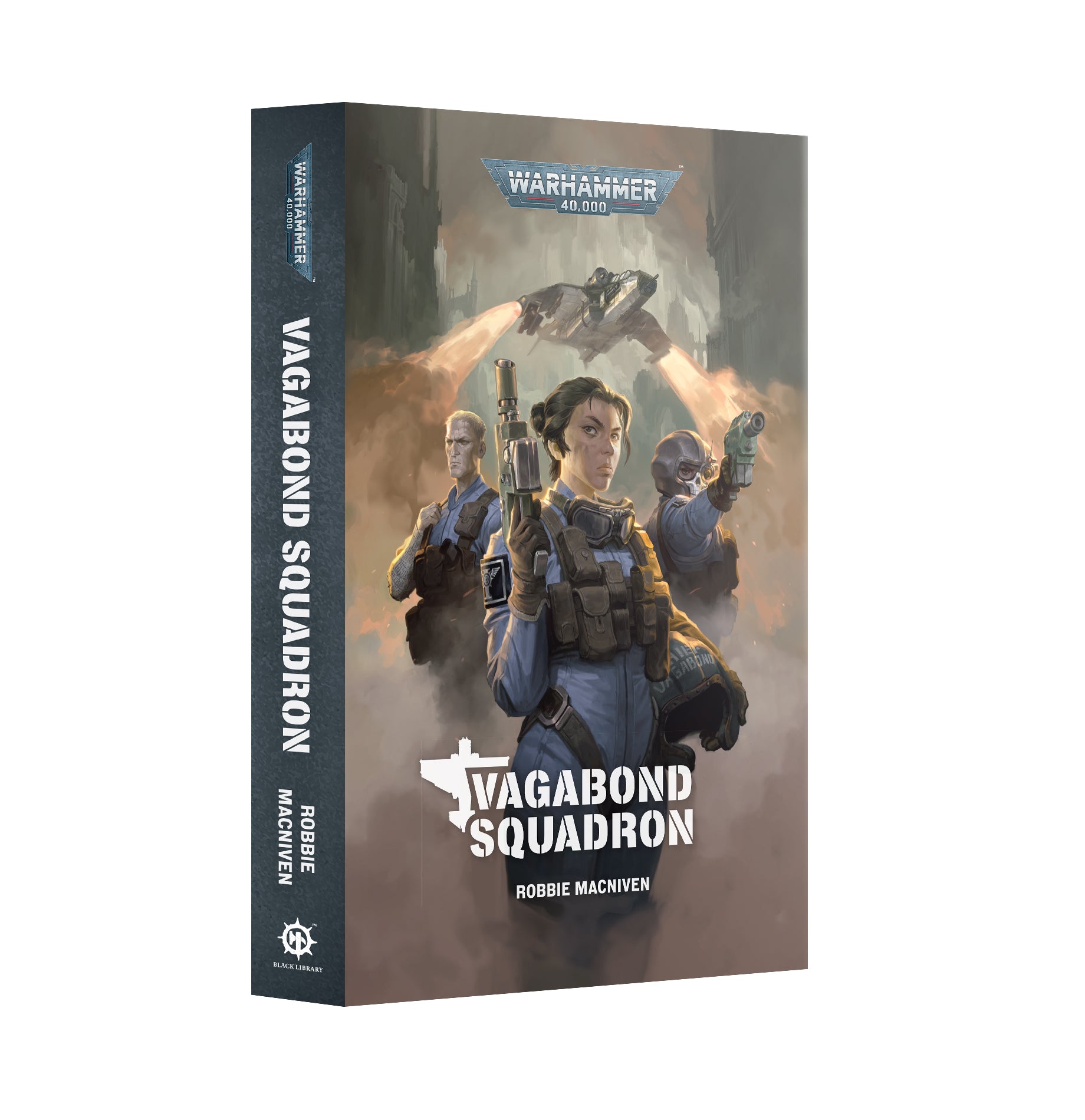 Cover art for the novel Vagabond Squadron
