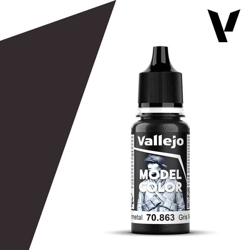 Vallejo: Model Color Metallic - Gunmetal