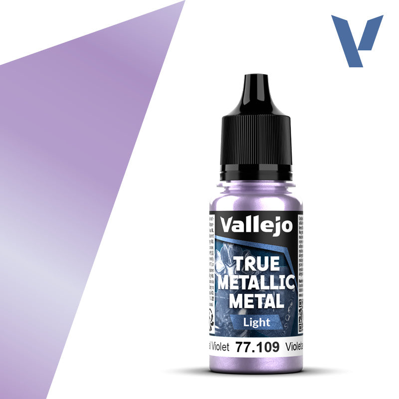 Vallejo Celestial Violet Light True Metallic Paint