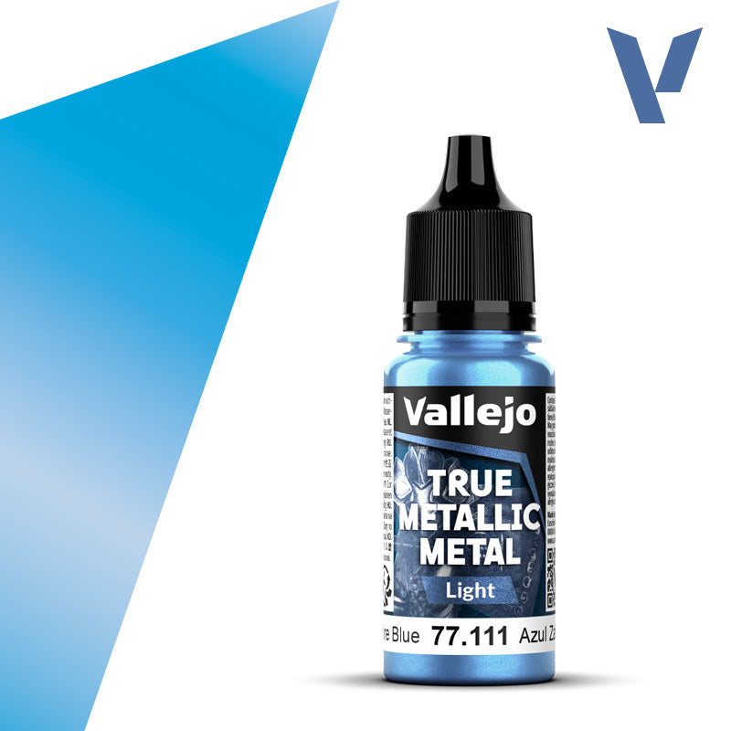 Vallejo Sapphire Blue Light True Metallic Paint