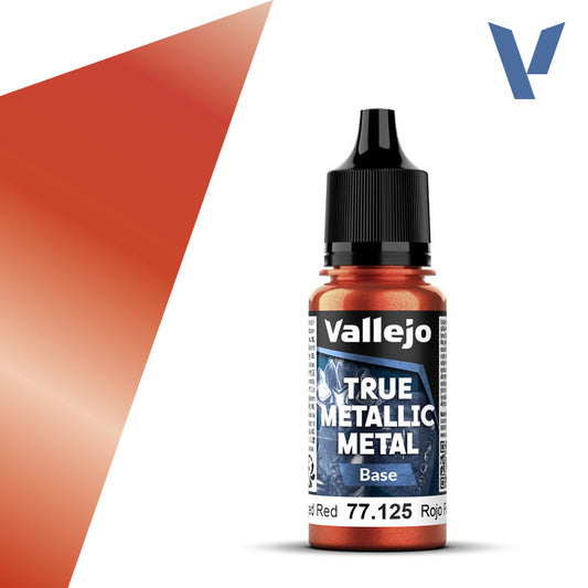 Vallejo Forged Red Base True Metallic Paint