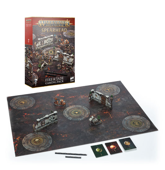 Fire & Jade Gaming Pack | Warhammer Age of Sigmar