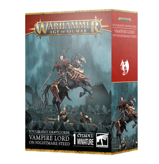 Soulblight Gravelords: Vampire Lord on Nightmare Steed | Warhammer Age of Sigmar
