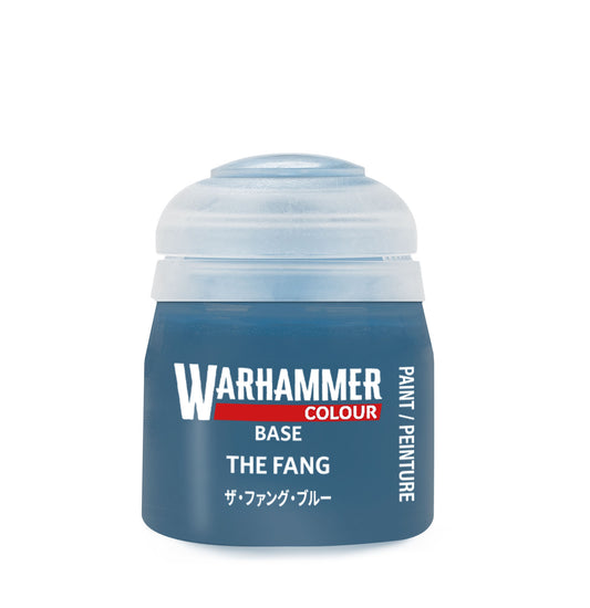 Warhammer paint can labeled 'The Fang' on a white background