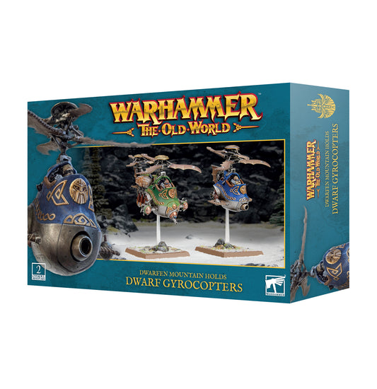 Dwarfen Mountain Holds: Dwarf Gyrocopters | Warhammer the Old World