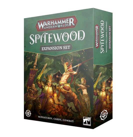 Warhammer Underworlds Spitewood expansion set packaging on a white background