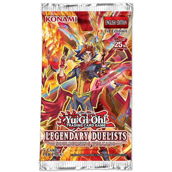 Yu-Gi-Oh: Legendary Duelists - Soulburning Volcano Booster Pack