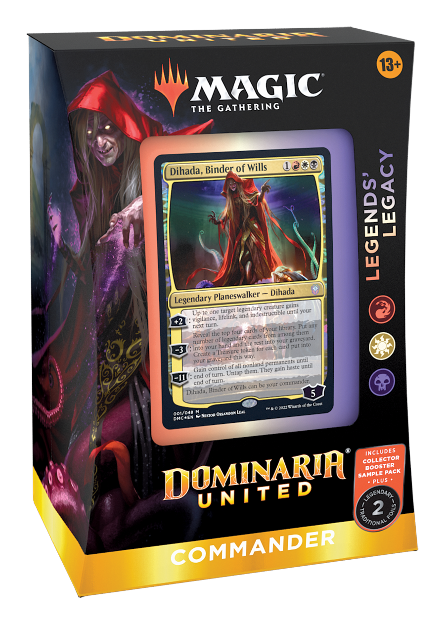 Magic the Gathering: Dominaria United Commander Deck - Legends' Legacy