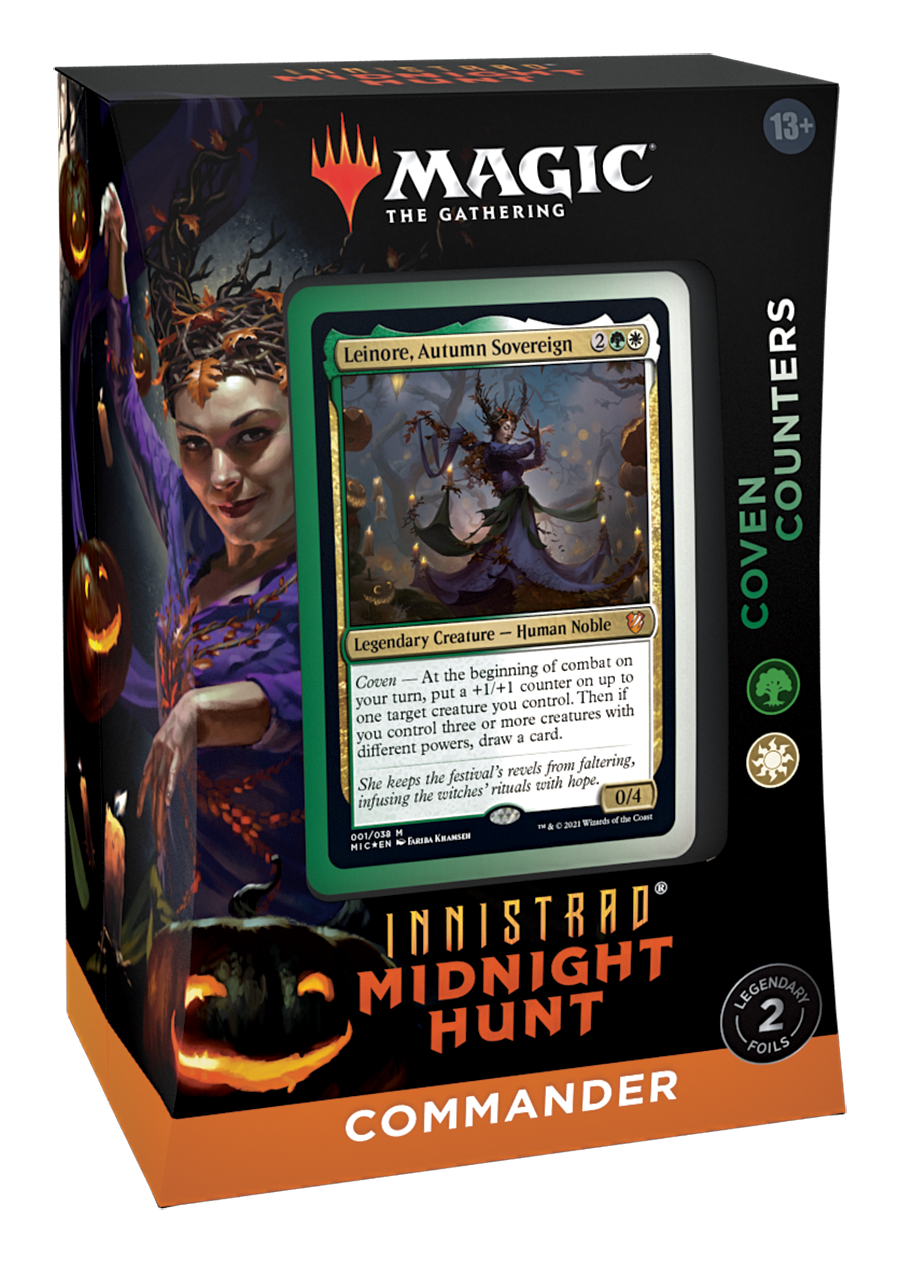 Magic the Gathering: Innistrad - Midnight Hunt Commander Deck - Coven Counters